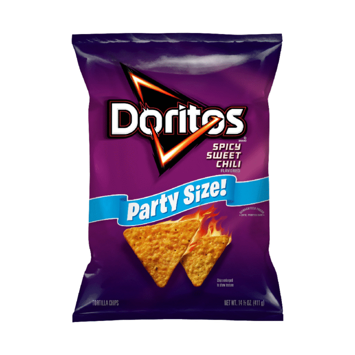 DORITOS CHIPS SPICY SWEET CHILI 92.1 GM