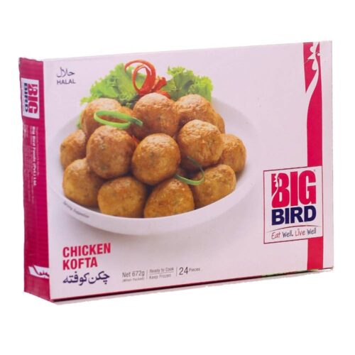 BIG BIRD CHICKEN KOFTA LARGE 24 PCS 672GM