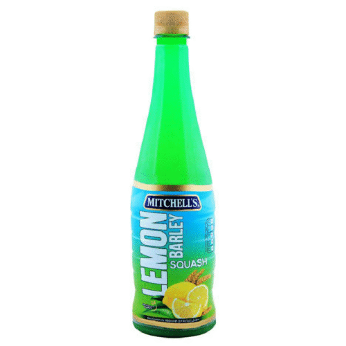 MITCHELLS SQUASH LEMON BARLEY 800 ML