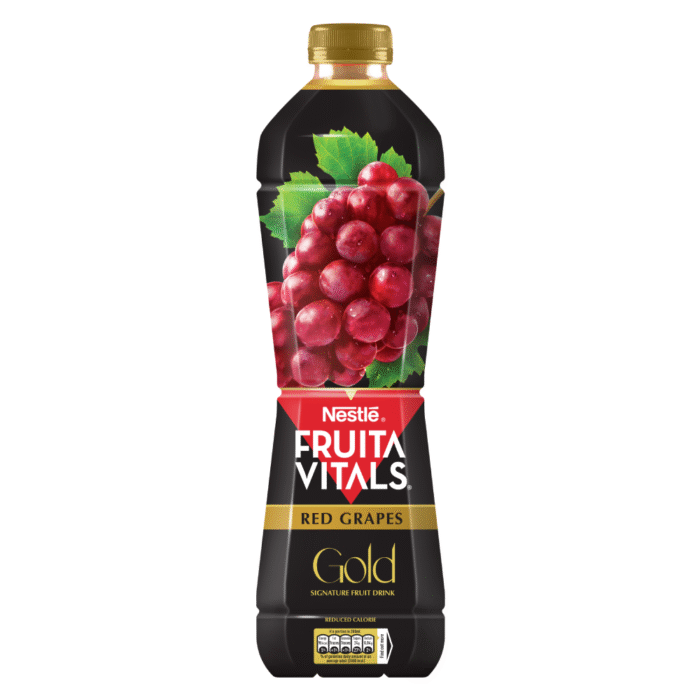 NESTLE JUICE FRUITA VITALS RED GRAPES FROM SPAIN BOTTLE 1LTR