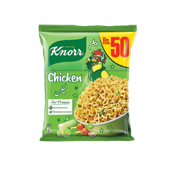 KNORR NOODLES CHICKEN PROMO PACK 50 GM