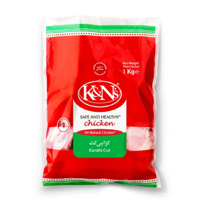 K AND N CHICKEN KARAHI CUT PC 1 KG