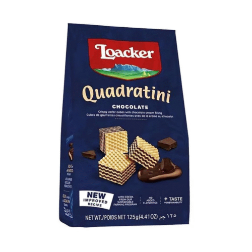 LOACKER CHOCOLATE BISCUIT 125 GM