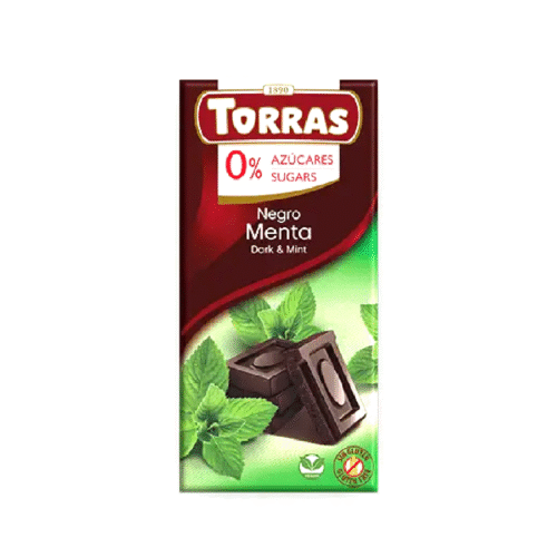 TORRAS DARK CHOCOLATE WITH MINT 75GM