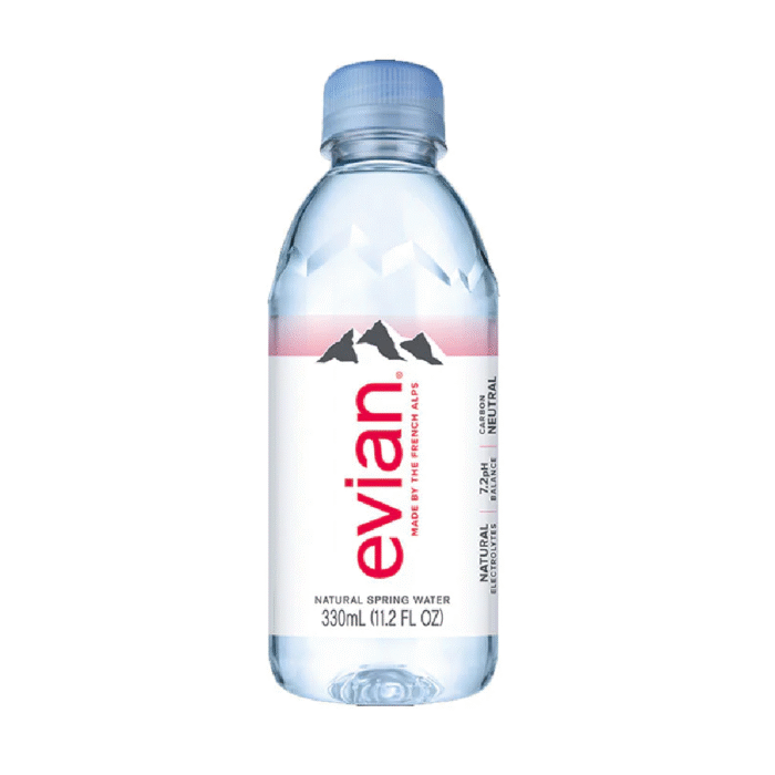EVIAN MINERAL WATER NATURAL 330 ML