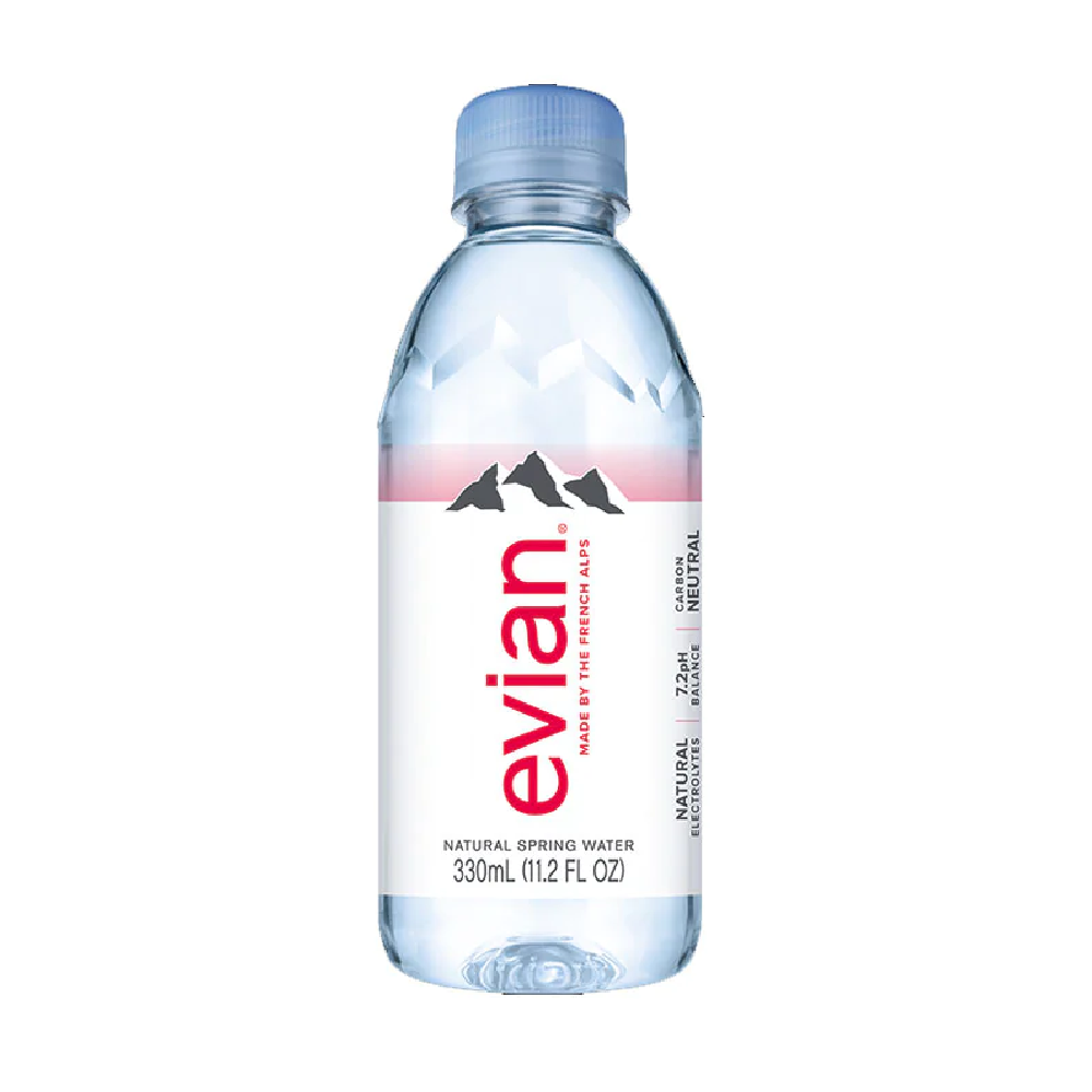EVIAN MINERAL WATER NATURAL 330 ML