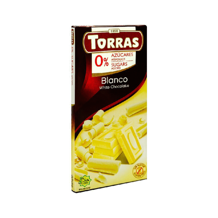 TORRAS BLANCO WHITE CHOCOLATE 75 GM