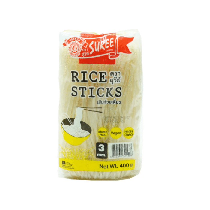 SUREE RICE STICK NODDLES 3MM 400 GM
