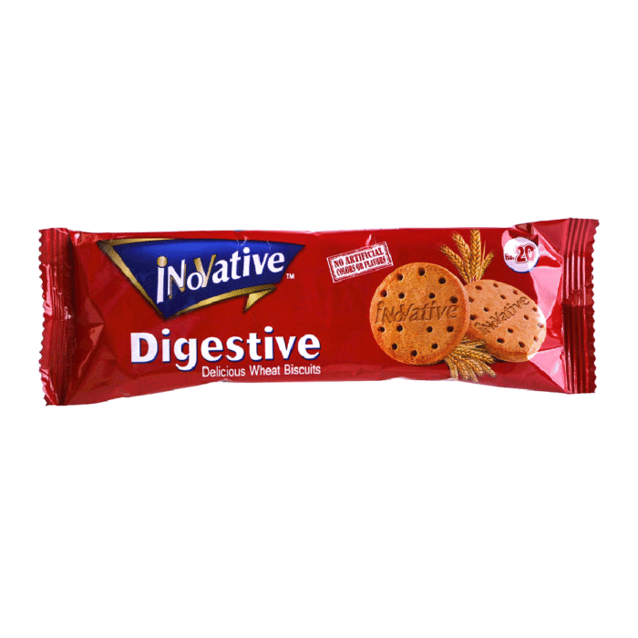 INOVATIVE DIGESTIVE BISCUITS HALF ROLL 36 GM