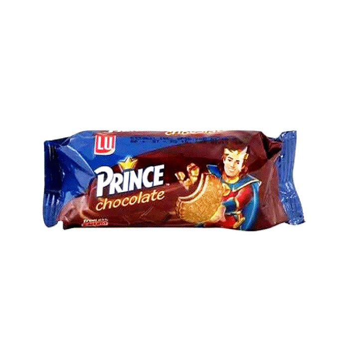 LU PRINCE CHOCOLATE BISCUIT 19.6 GM B/P