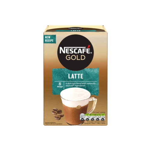 NESCAFE GOLD COFFEE LATTE 8PC 144 GM