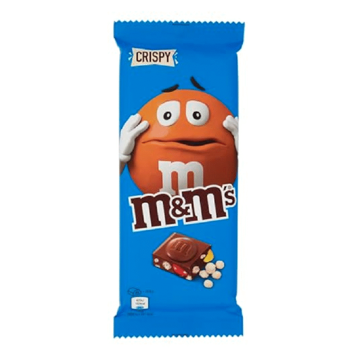 M & M CHOCOLATE CRISPY BAR 150 GM