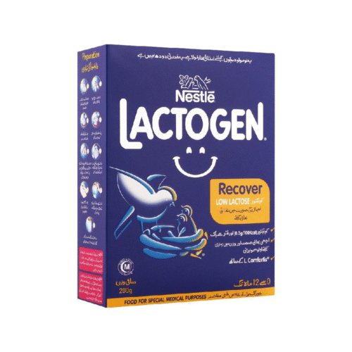 NESTLE LACTOGEN MILK POWDER RECOVER LOW LACTOSE 200 GM