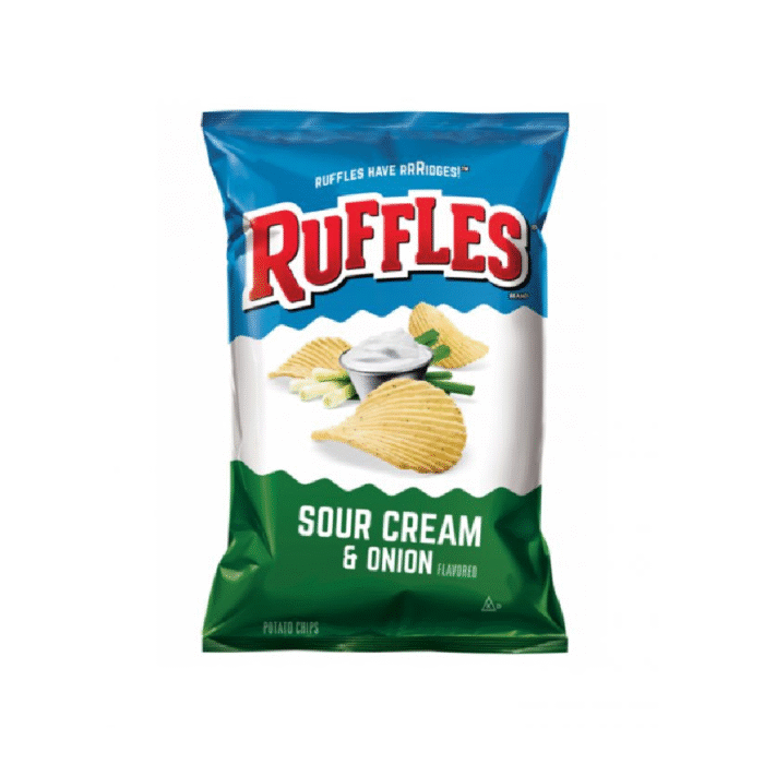 RUFFLES CHIPS SOUR CREAM AND ONION 184.2 GM