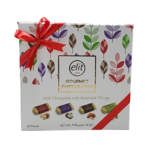 ELIT MILK CHOCOLATE GOURMET ASSORTED FILLINGS 28PC 174 GM