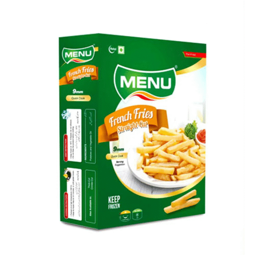 MENU FRENCH FRIES STRAIGHT 9MM 500GM