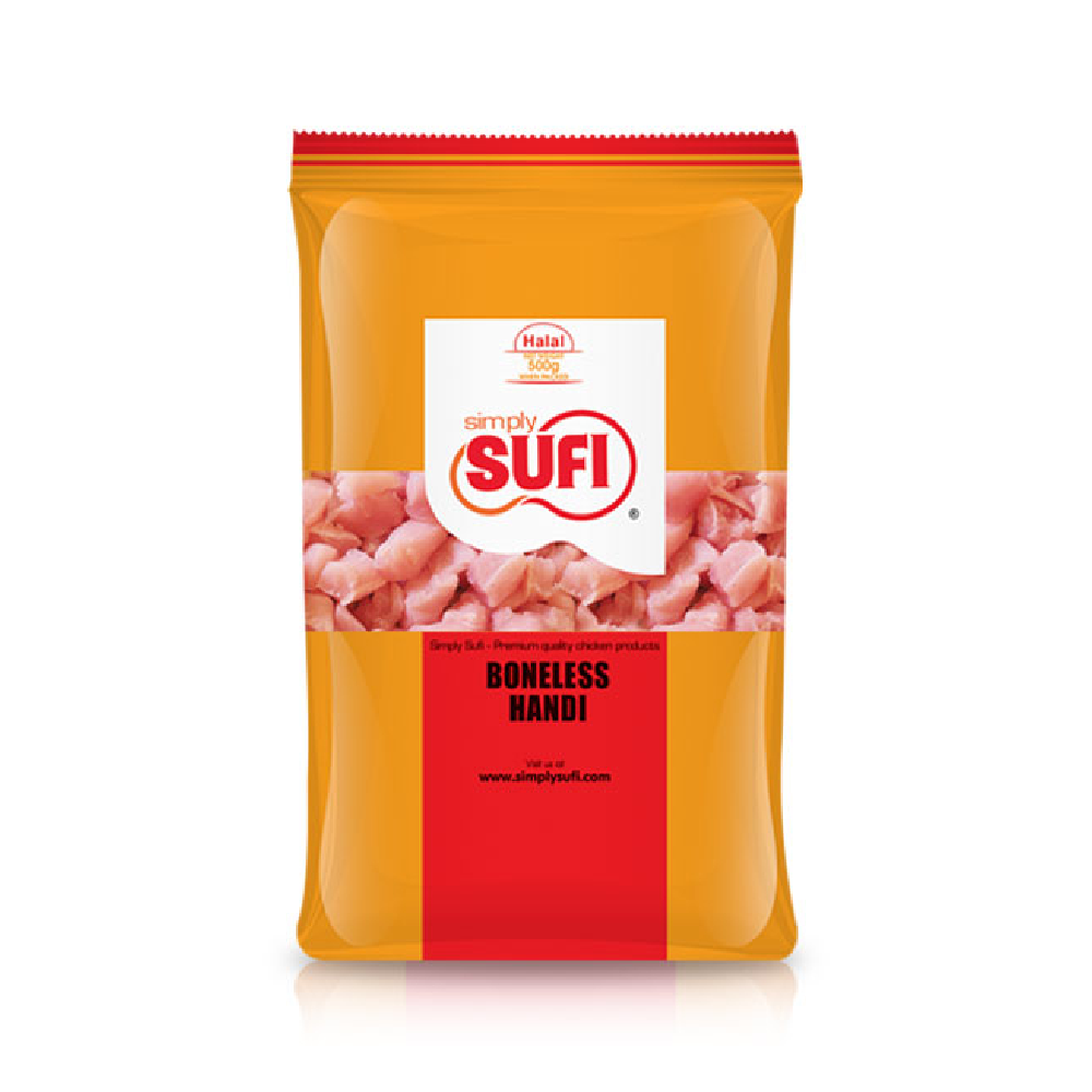 SUFI BONELESS HANDI 500 GM