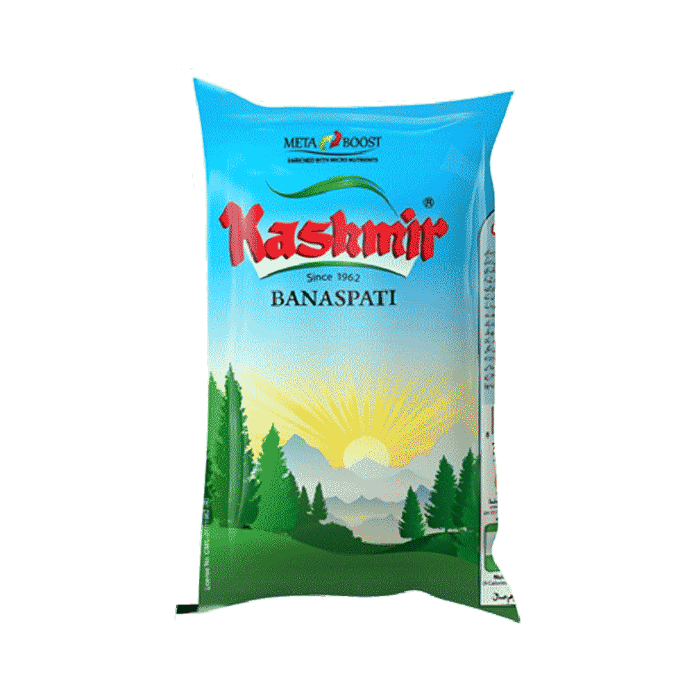 KASHMIR BANASPATI GHEE POUCH 1 KG