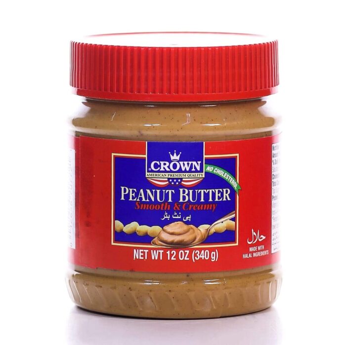 CROWN PEANUT BUTTER SMOOTH & CREAMY 340 GM