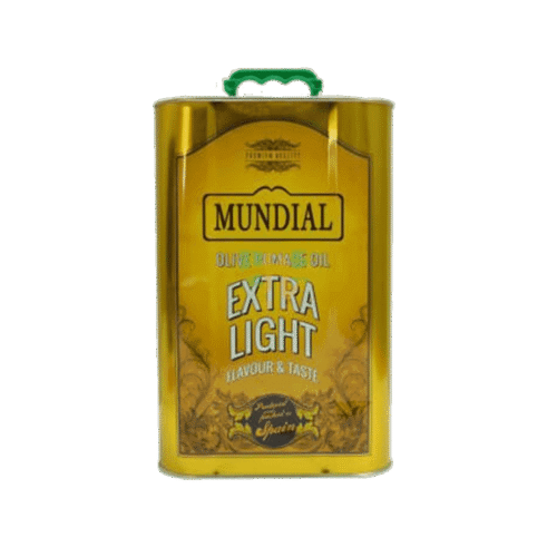 MUNDIAL OLIVE OIL EXTRA LIGHT TIN 3 LTR