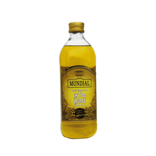 MUNDIAL OLIVE OIL EXTRA LIGHT BOTTLE 1 LTR