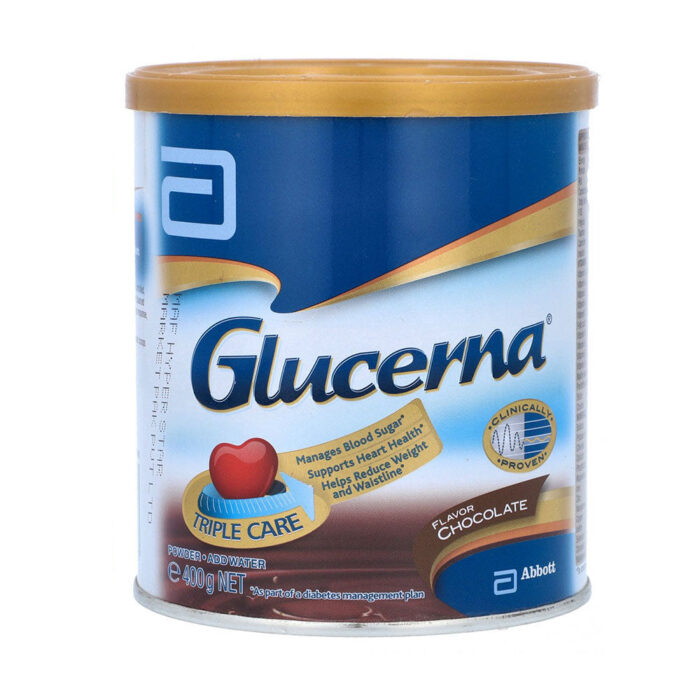 GLUCERNA NUTRI SUPPLEMENT POWDER CHOCOLATE TIN 400 GM