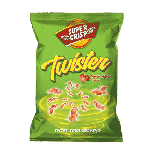 SUPER CRISP TWISTER KETCHUP PC