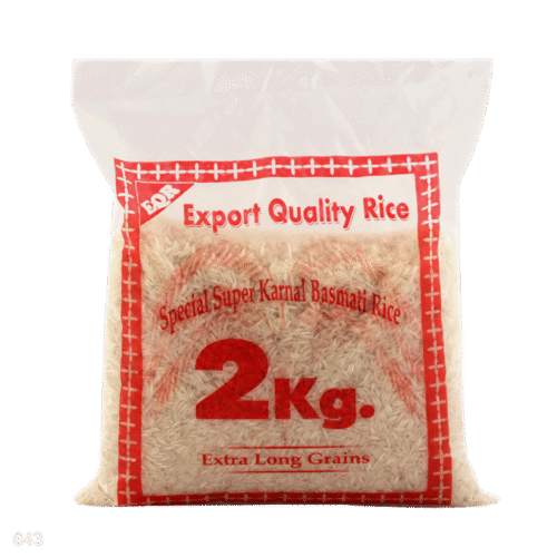 RICE BASMATTI EXPORT QUALITY 2 KG
