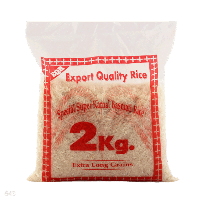 RICE BASMATTI EXPORT QUALITY 2 KG