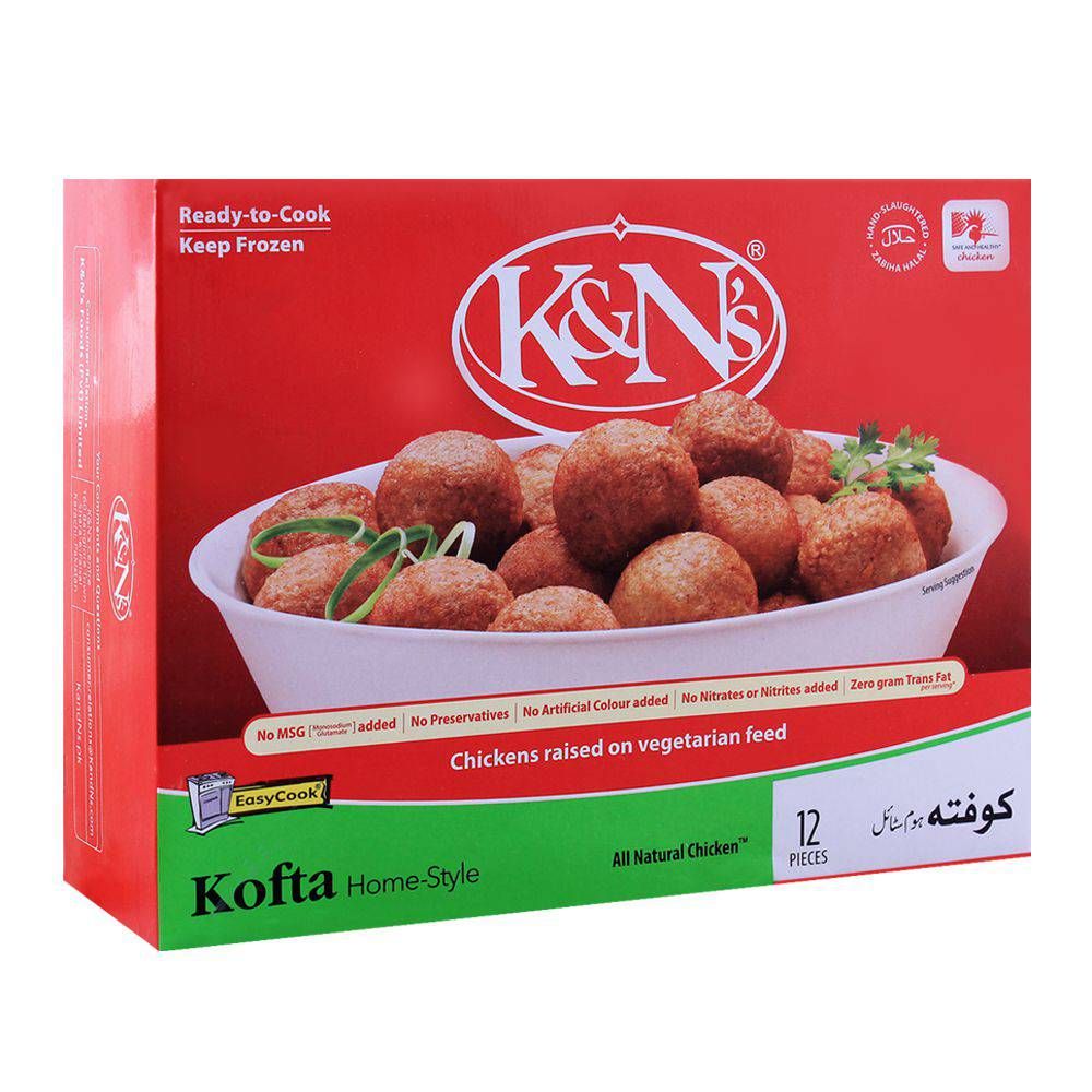K AND N KOFTA 340 GM 12 PC