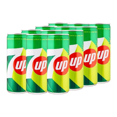 7 UP FREE LOCAL CAN 250 ML-CARTON