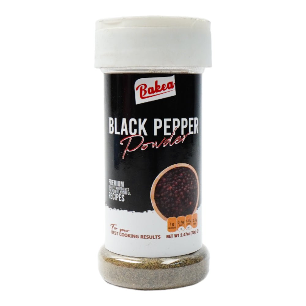 BAKEA BLACK PEPPER POWDER 80 GM