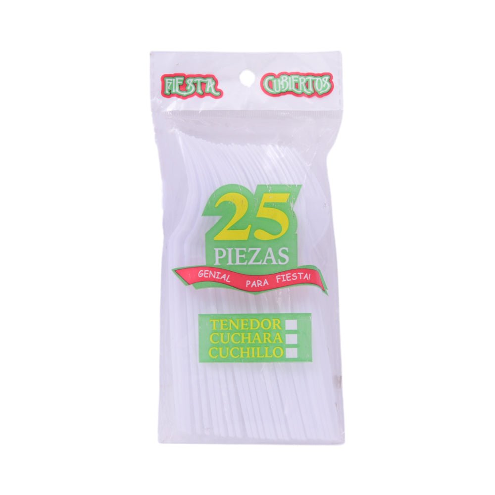 DISPOSIBLE WHITE FORK 25 PACK IR D-27-28