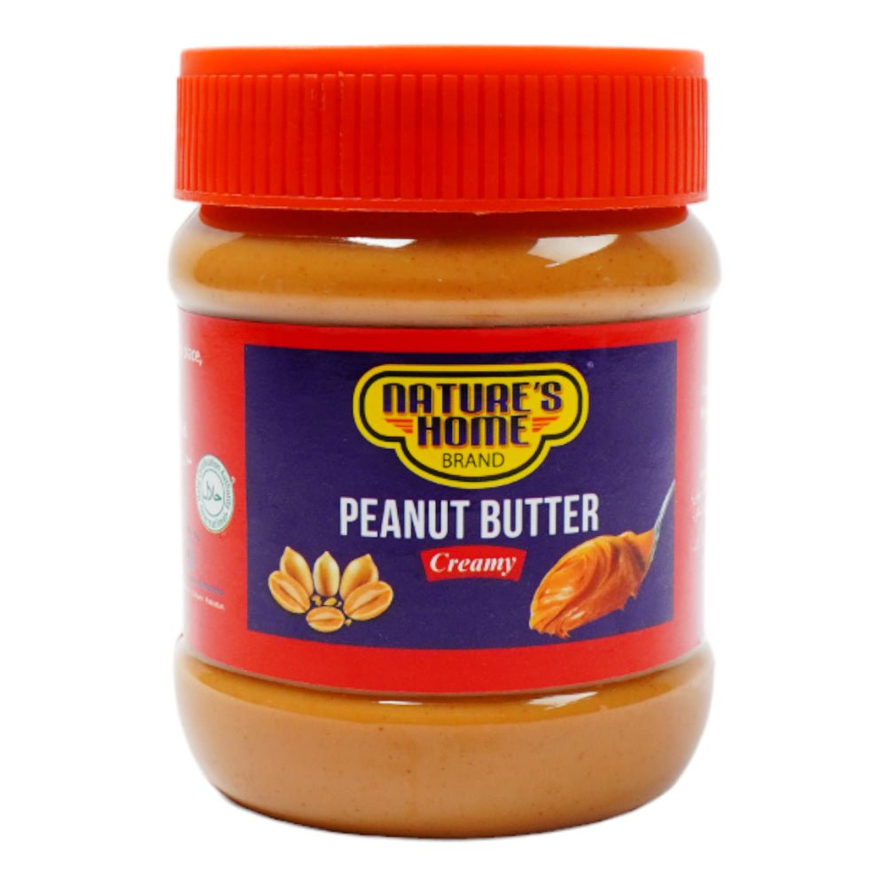 NATURES HOME PEANUT BUTTER CREAMY 340 GM