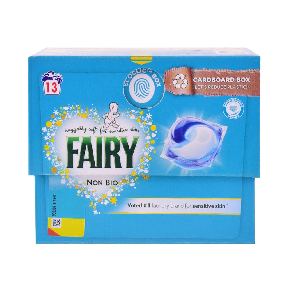 FAIRY WASHING PODS SENSITIVE SKIN NON BIO 13 WASH 276.9