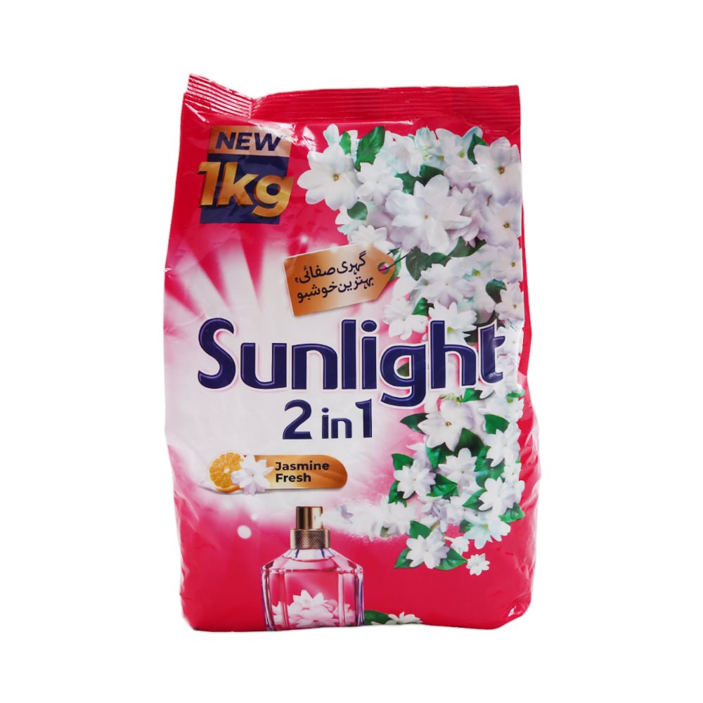 SUNLIGHT WASHING POWDER 2IN1 JASMINE FRESH 1KG