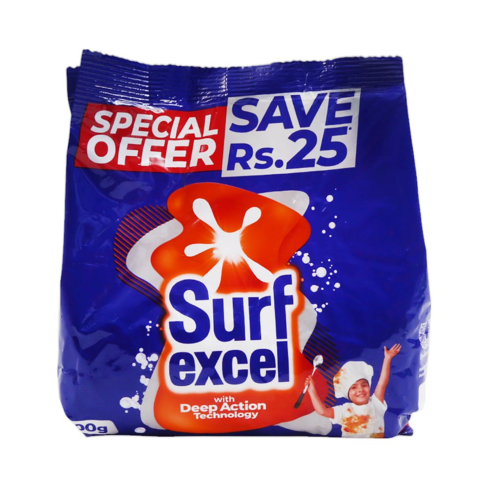 SURF EXCEL WASHING POWDER DTS SAVE RS.25 500 GM