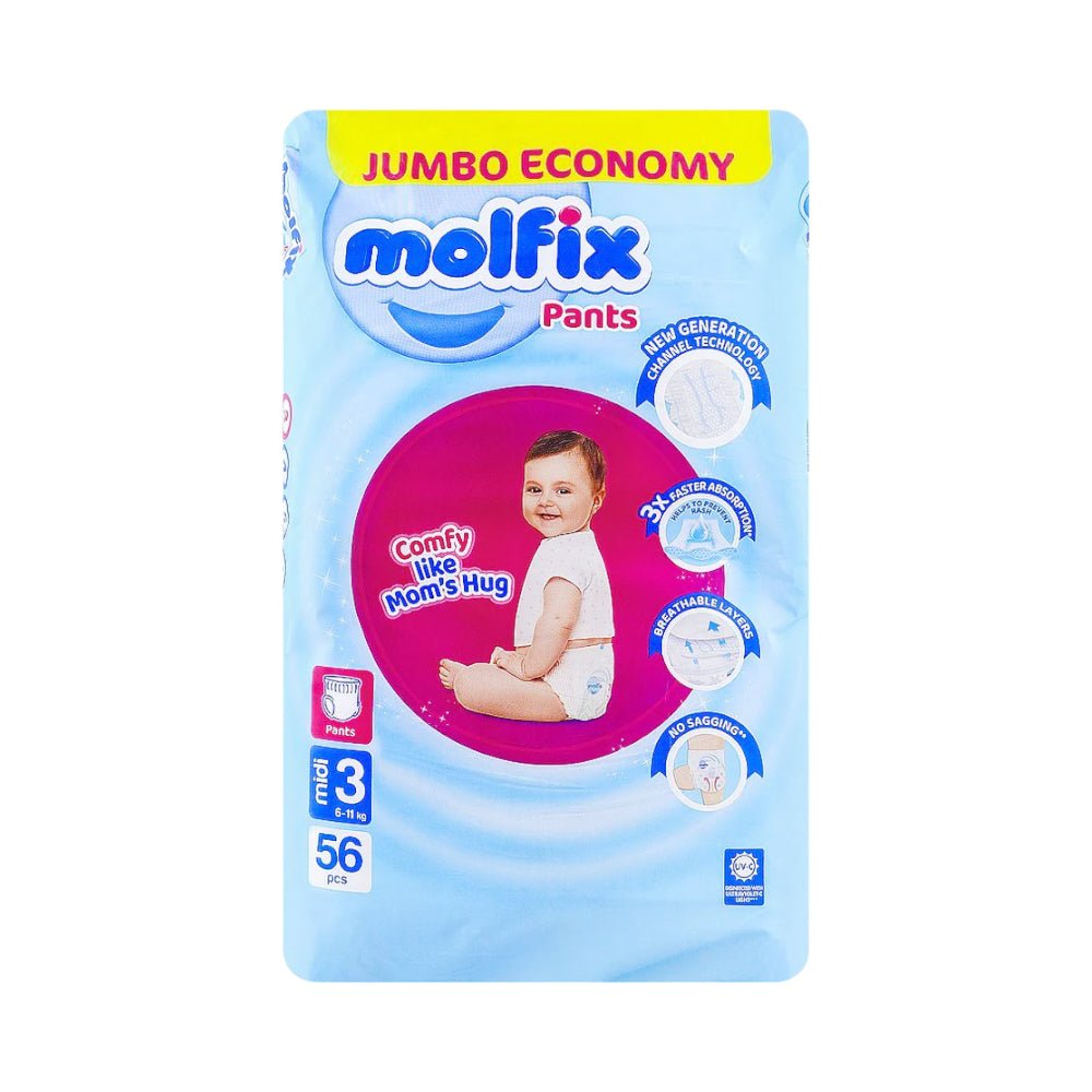 MOLFIX PANTS MIDI NO3 4-9 KG 56 S
