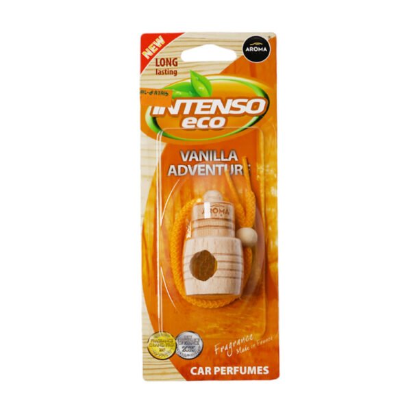 AROMA CAR AIR FRESHENER INTENSO ECO VANILLA ADVENTURE 4ML