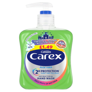 CUSSONS CAREX HAND WASH ALOE VERA 250 ML