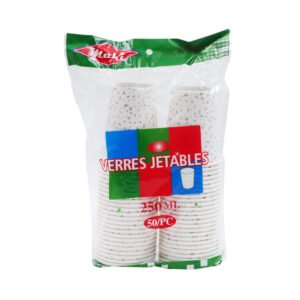 DISPOSIBLE CUP 250ML 50  PACK IR A-1-7
