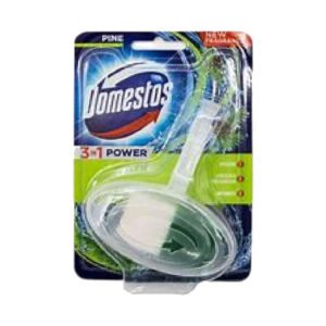 DOMESTOS TOILET FRESHNER BLOCK PINE 3 IN 1 40 GM