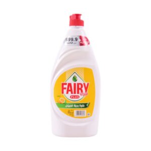FAIRY PLUS LIQUID LEMON 600 ML