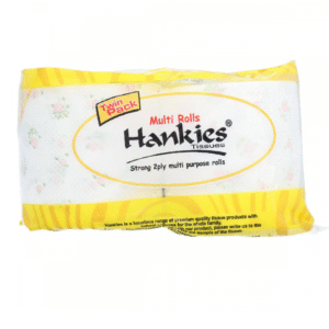 HANKIES TOILET ROLL TWIN PACK