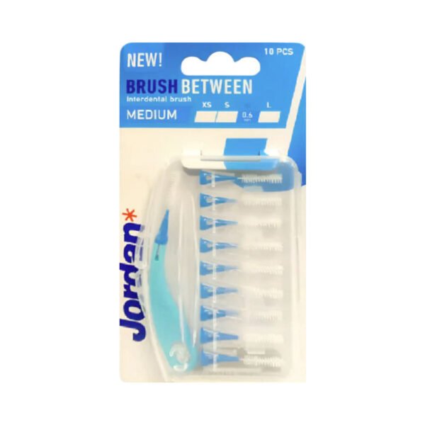 JORDAN CLINIC BRUSH BETWEEN 10 S MEDIUM