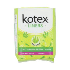KOTEX SANITARY PADS DAILY AROMA FRESH ALOE VERA SCENT 32