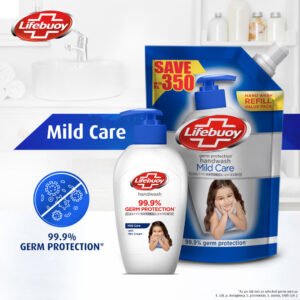 LIFEBUOY HAND WASH CARE POUCH 450 ML