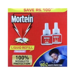 MORTEIN LIQUID FRAGRANT 60 NIGHTS REFILL TWIN BASIC