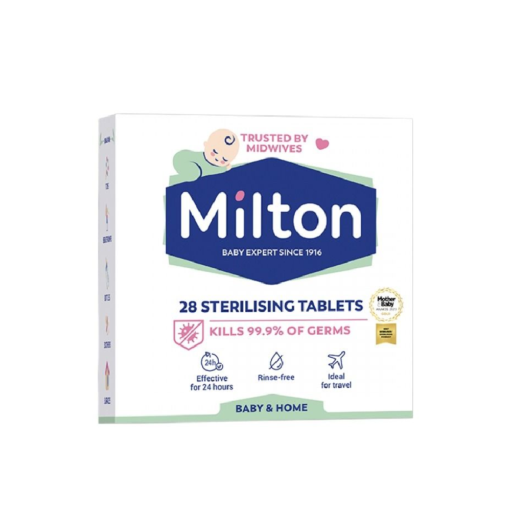 MILTON STERILISING TABLETS BABY & HOME 28 112 GM