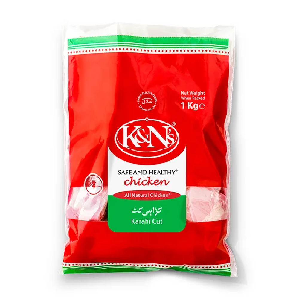 K AND N CHICKEN KARAHI CUT PC 1 KG